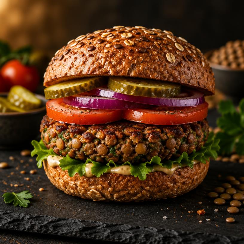 Lentil Burger