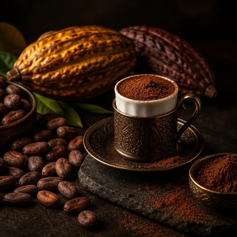 Original Charcoal-Roasted Turkish Coffee with Peruvian Cocoa