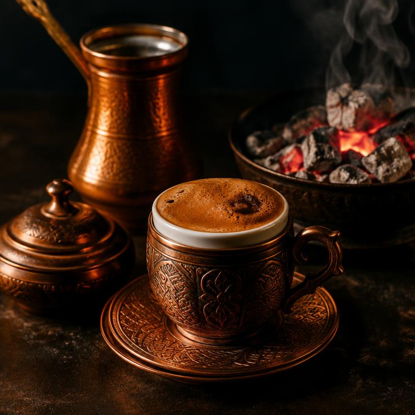 Original Charcoal-Roasted Turkish Coffee