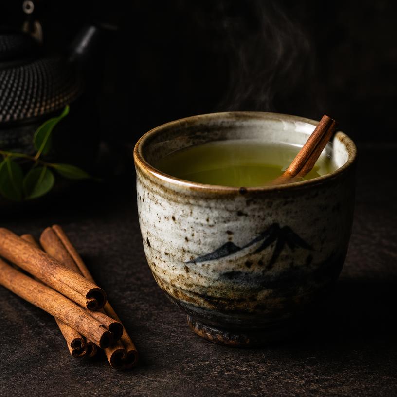 Japanese Green Tea with Cinnamon