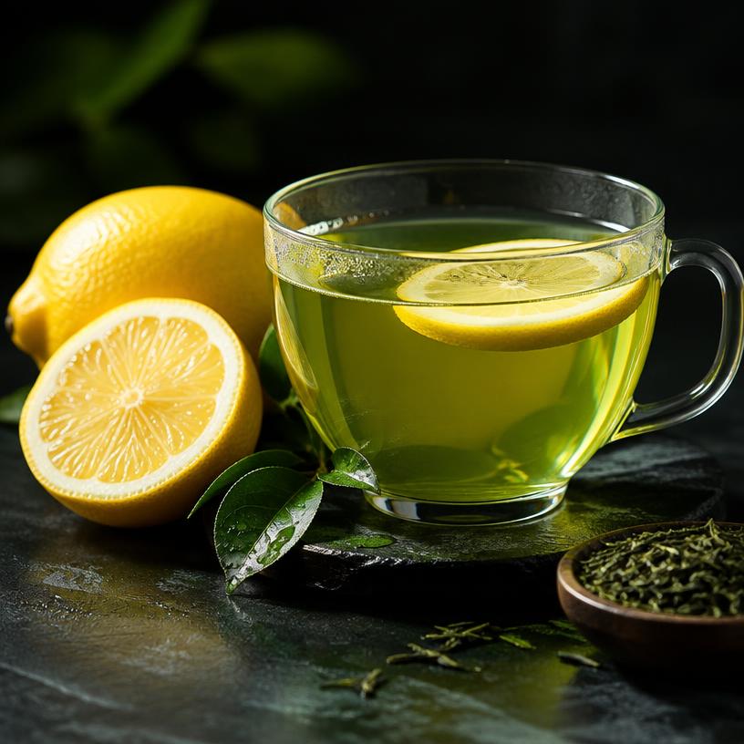 Japanese Green Tea with Lemon Extract